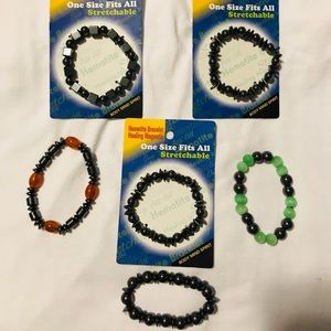 Magnetic Hematite bracelets